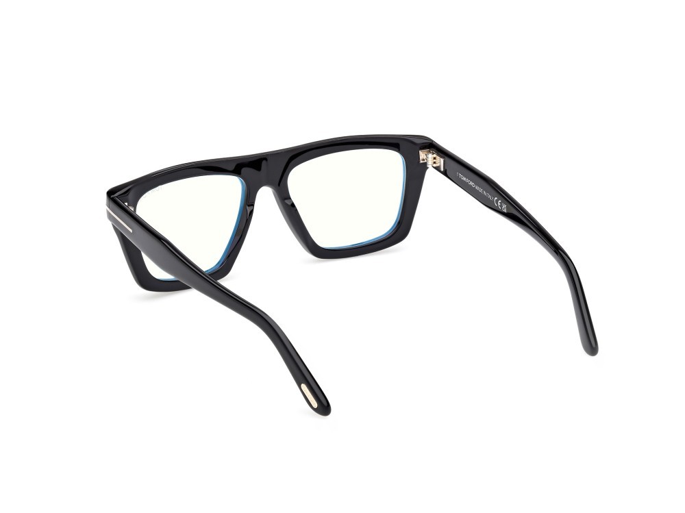 Brillen Tom Ford FT6059-B (001) farbe nero lucido form rechteckig 