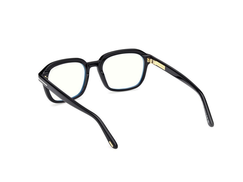 Occhiali da vista Tom Ford FT6060-B (001) colore nero lucido forma quadrato 