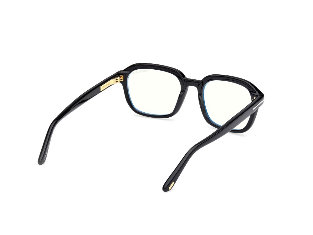 Occhiali da vista Tom Ford FT6060-B (001) colore nero lucido forma quadrato 