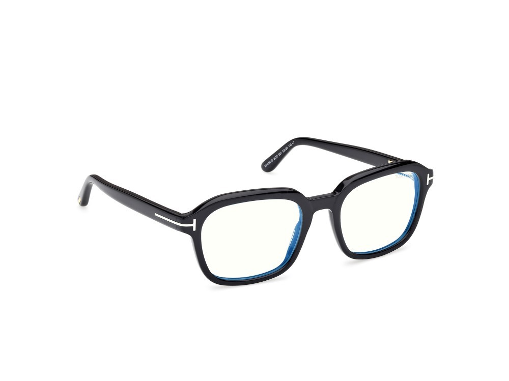Occhiali da vista Tom Ford FT6060-B (001) colore nero lucido forma quadrato 