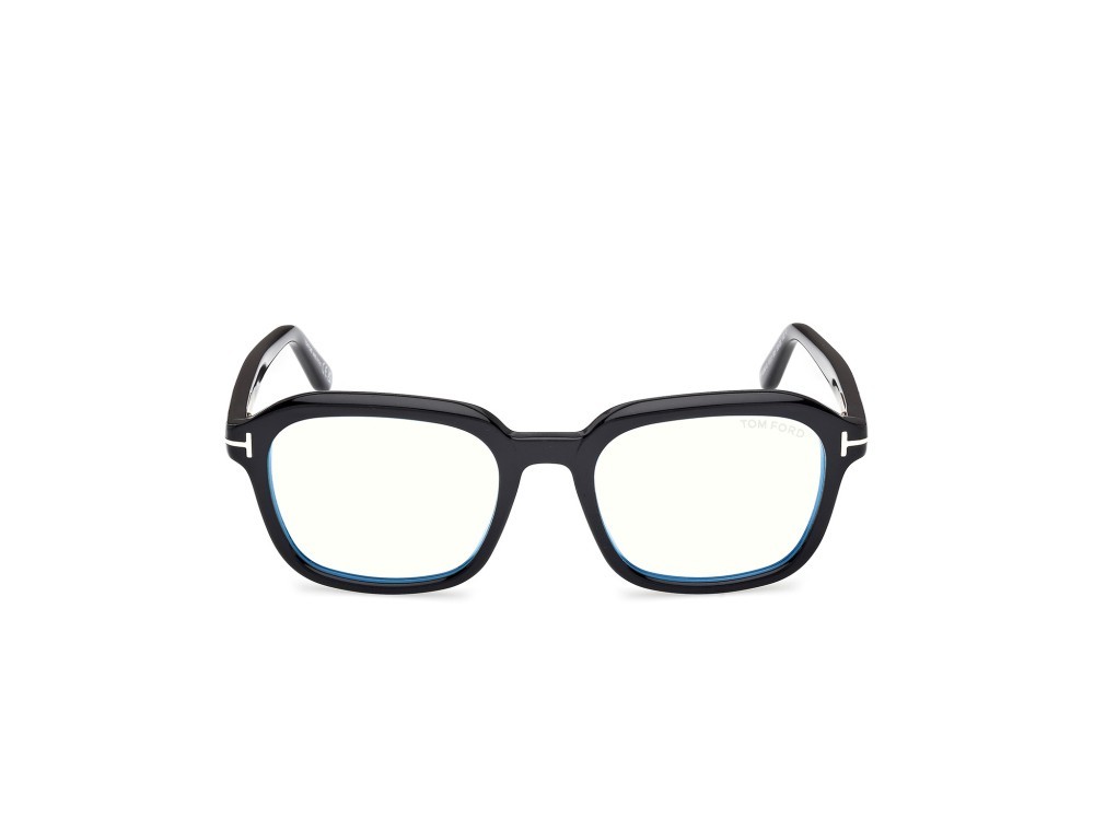 Occhiali da vista Tom Ford FT6060-B (001) colore nero lucido forma quadrato 