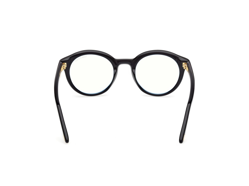 Occhiali da vista Tom Ford FT6061-B (001) colore nero lucido forma rotondo 