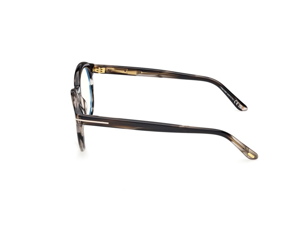 Occhiali da vista Tom Ford FT6061-B (056) colore avana colorata forma rotondo 