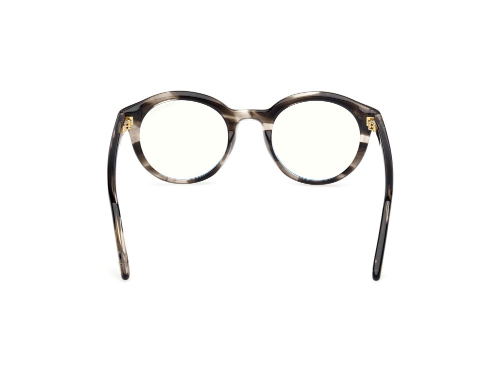 Occhiali da vista Tom Ford FT6061-B (056) colore avana colorata forma rotondo 