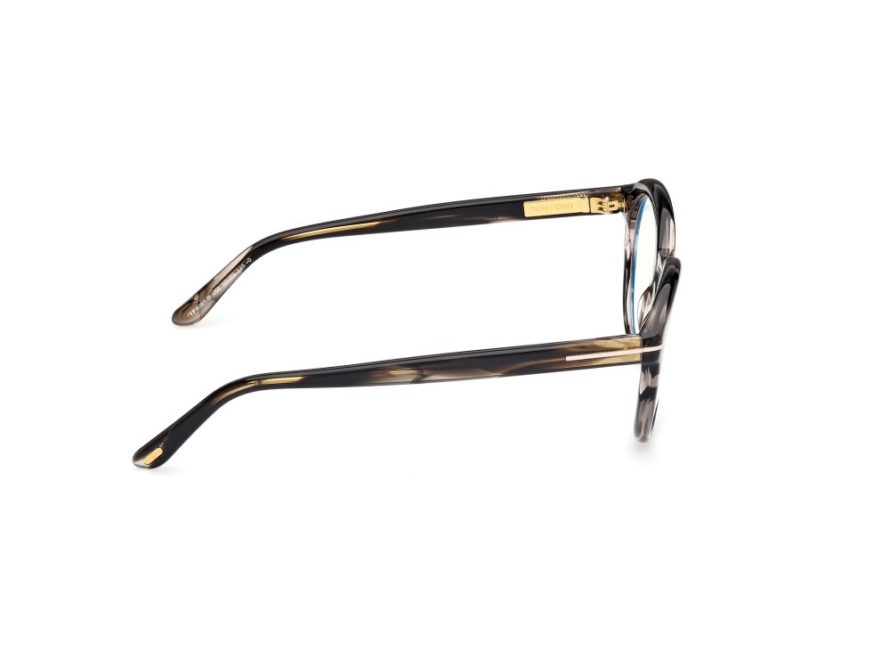 Occhiali da vista Tom Ford FT6061-B (056) colore avana colorata forma rotondo 