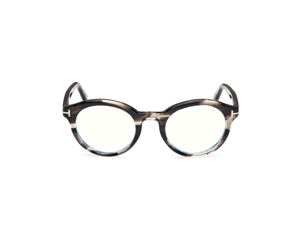 Occhiali da vista Tom Ford FT6061-B (056) colore avana colorata forma rotondo 
