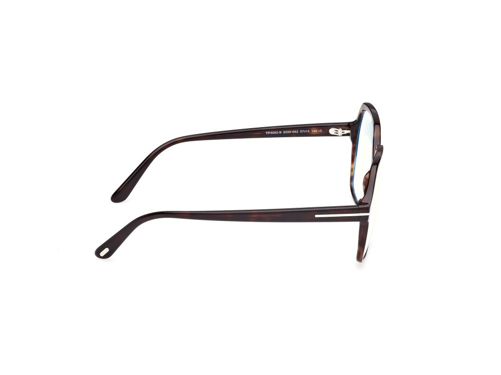 Occhiali da vista Tom Ford FT6062-B (052) colore avana scura forma geometrico 
