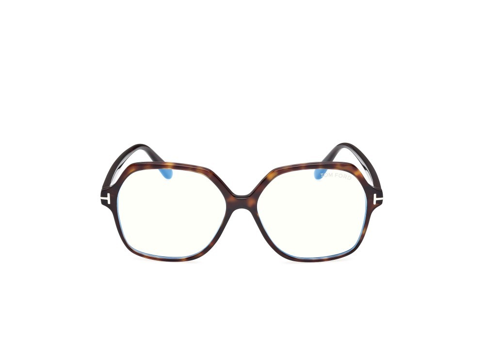 Occhiali da vista Tom Ford FT6062-B (052) colore avana scura forma geometrico 