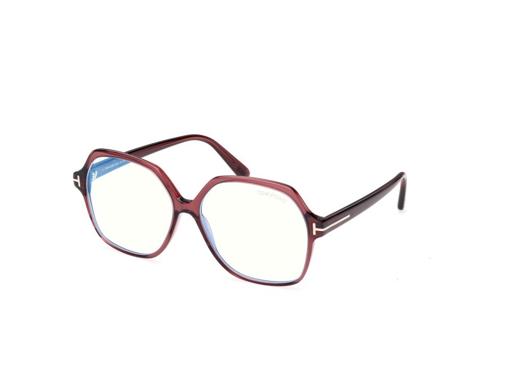 Occhiali da vista Tom Ford FT6062-B (071) colore bordeaux lucido forma geometrico 