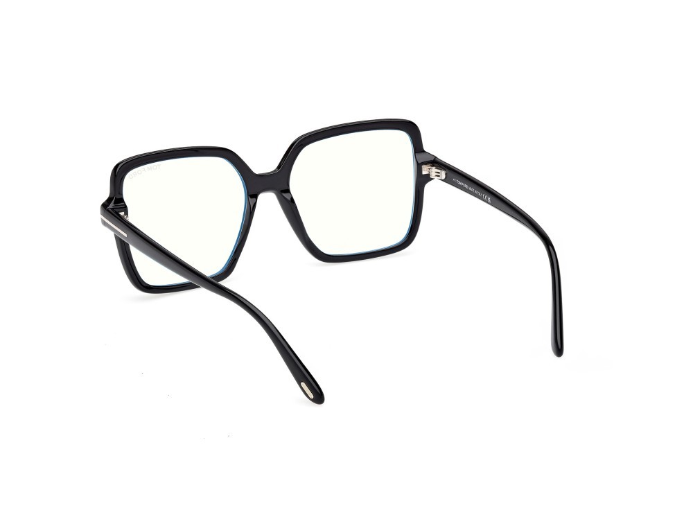 Occhiali da vista Tom Ford FT6063-B (001) colore nero lucido forma quadrato 