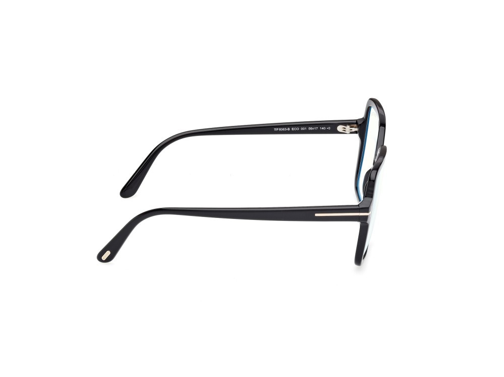 Occhiali da vista Tom Ford FT6063-B (001) colore nero lucido forma quadrato 