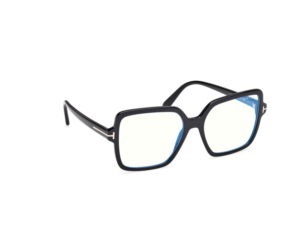 Occhiali da vista Tom Ford FT6063-B (001) colore nero lucido forma quadrato 