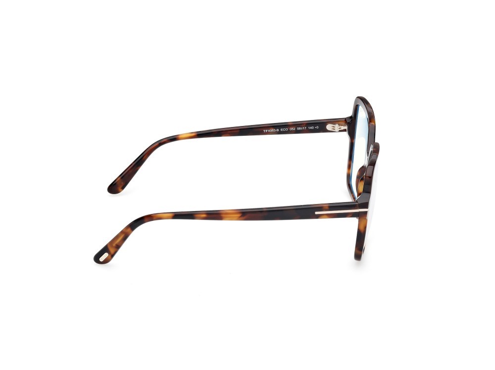 Occhiali da vista Tom Ford FT6063-B (052) colore avana scura forma quadrato 