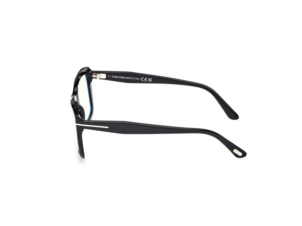 Eyeglasses Tom Ford FT6065-B (001) color nero lucido shape rectangle 