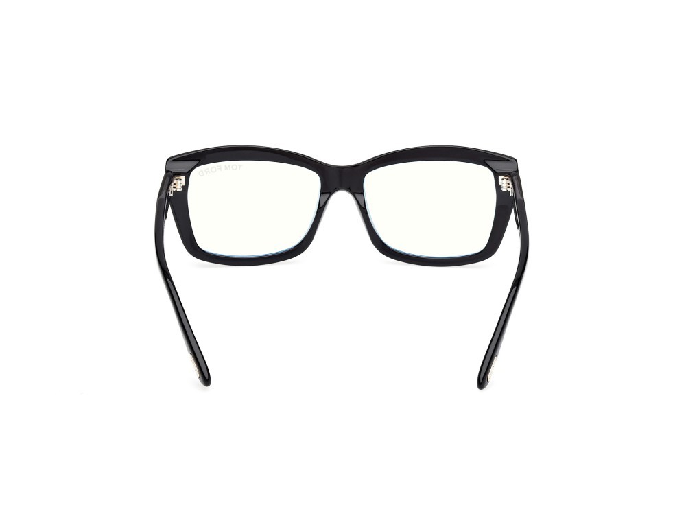 Eyeglasses Tom Ford FT6065-B (001) color nero lucido shape rectangle 
