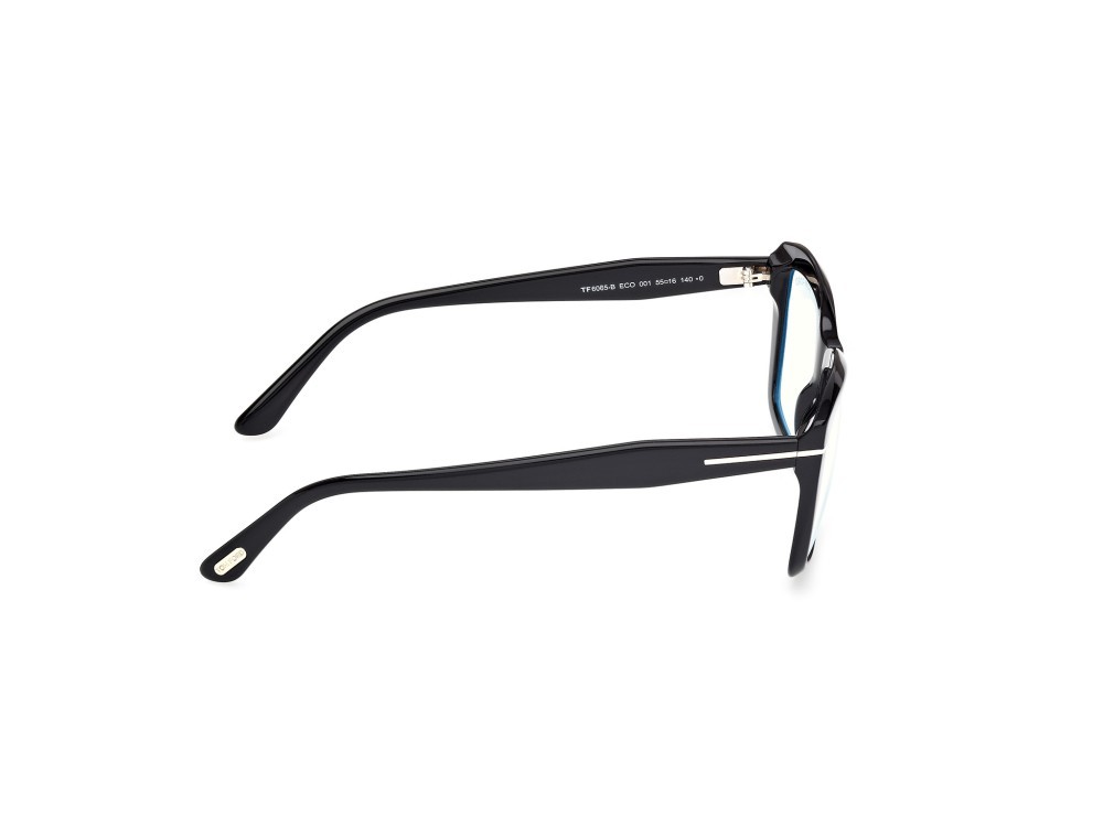 Eyeglasses Tom Ford FT6065-B (001) color nero lucido shape rectangle 