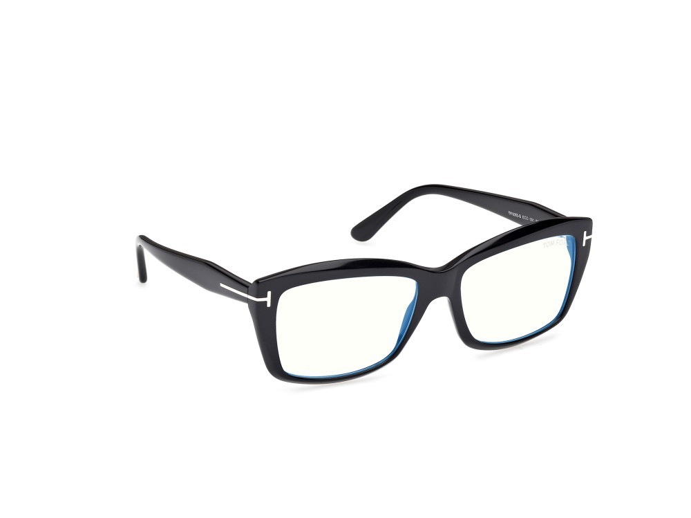 Eyeglasses Tom Ford FT6065-B (001) color nero lucido shape rectangle 