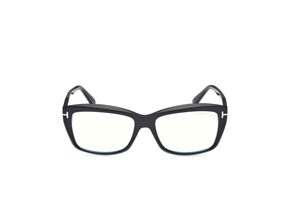 Eyeglasses Tom Ford FT6065-B (001) color nero lucido shape rectangle 