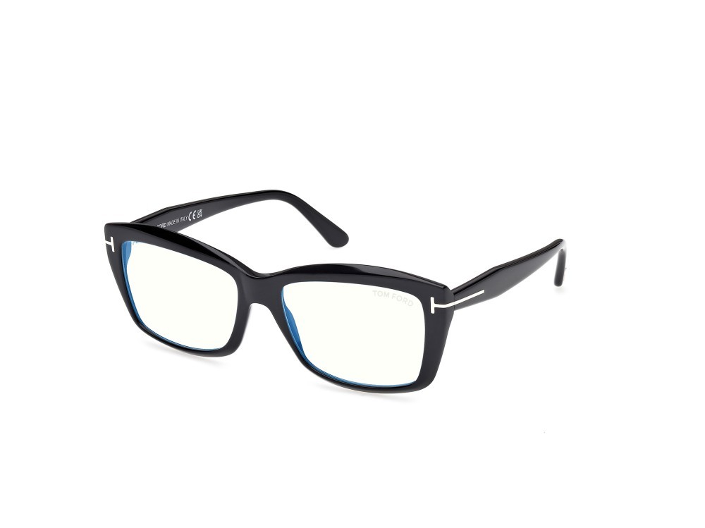 Eyeglasses Tom Ford FT6065-B (001) color nero lucido shape rectangle 