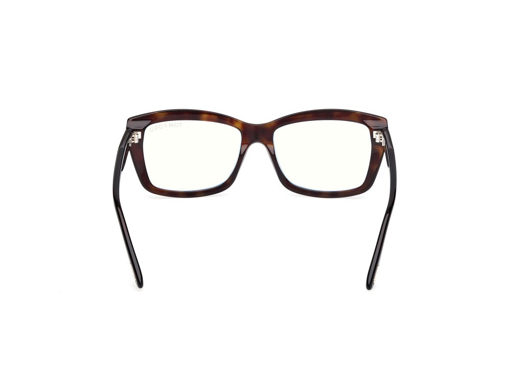 Eyeglasses Tom Ford FT6065-B (052) color avana scura shape rectangle 