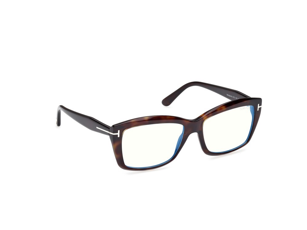 Eyeglasses Tom Ford FT6065-B (052) color avana scura shape rectangle 