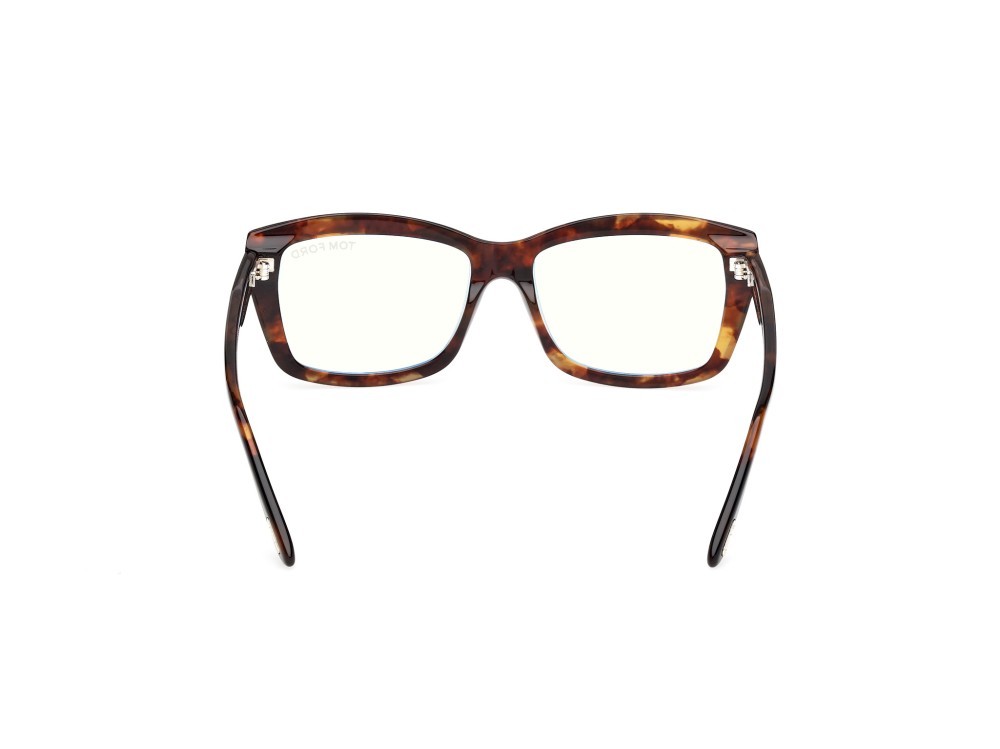 Occhiali da vista Tom Ford FT6065-B (055) colore  avana colorata forma rettangolare 