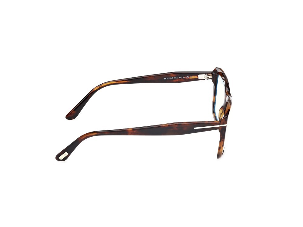 Occhiali da vista Tom Ford FT6065-B (055) colore  avana colorata forma rettangolare 