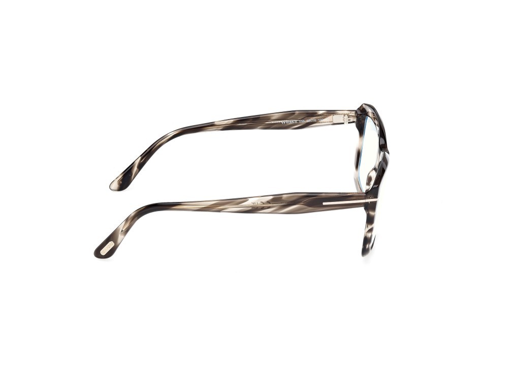 Eyeglasses Tom Ford FT6065-B (056) color  avana colorata shape rectangle 