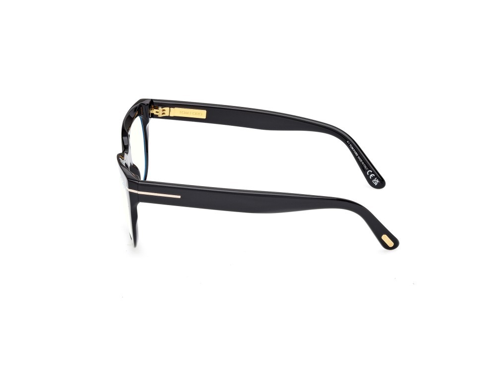Eyeglasses Tom Ford FT6066-B (001) color nero lucido  shape rectangle 