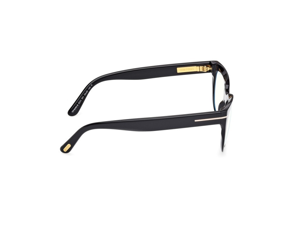 Eyeglasses Tom Ford FT6066-B (001) color nero lucido  shape rectangle 