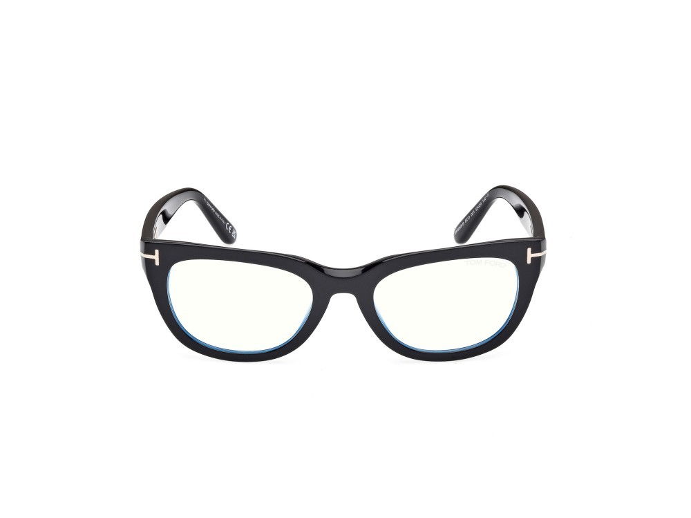 Eyeglasses Tom Ford FT6066-B (001) color nero lucido  shape rectangle 