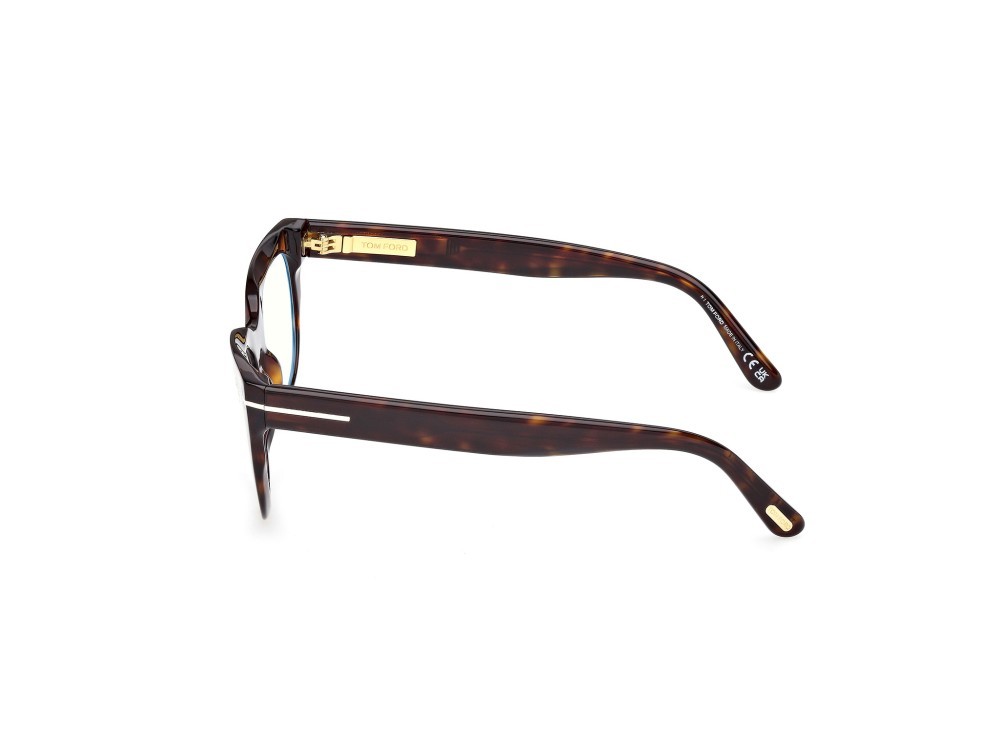 Eyeglasses Tom Ford FT6066-B (052) color avana scura shape rectangle 