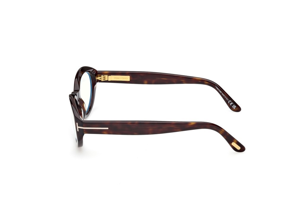 Eyeglasses Tom Ford FT6067-B (052) color avana scura shape oval 