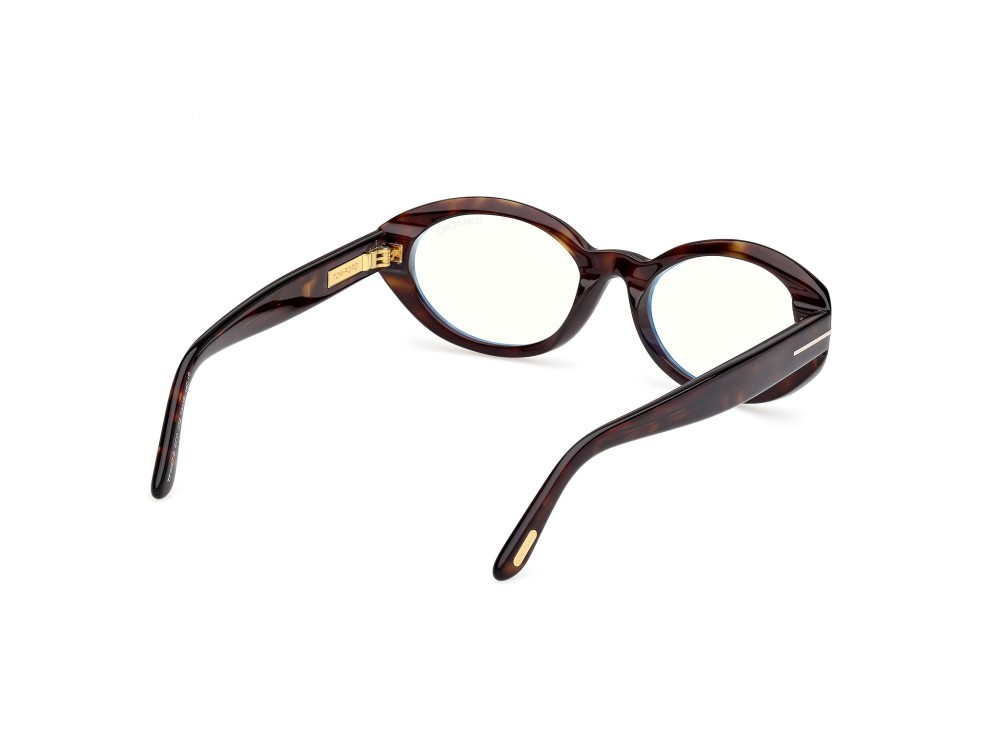 Eyeglasses Tom Ford FT6067-B (052) color avana scura shape oval 