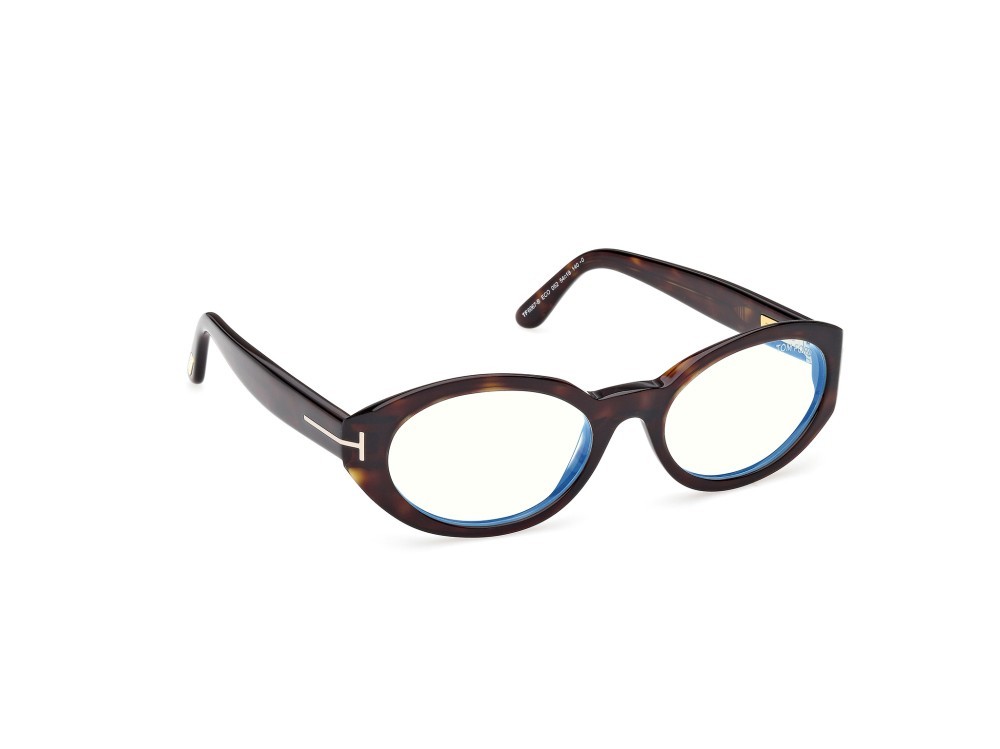 Eyeglasses Tom Ford FT6067-B (052) color avana scura shape oval 