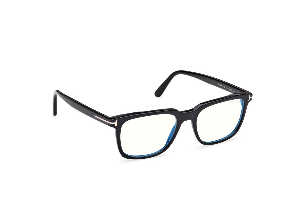 Occhiali da vista Tom Ford FT6080-B (001) colore nero lucido forma quadrato 