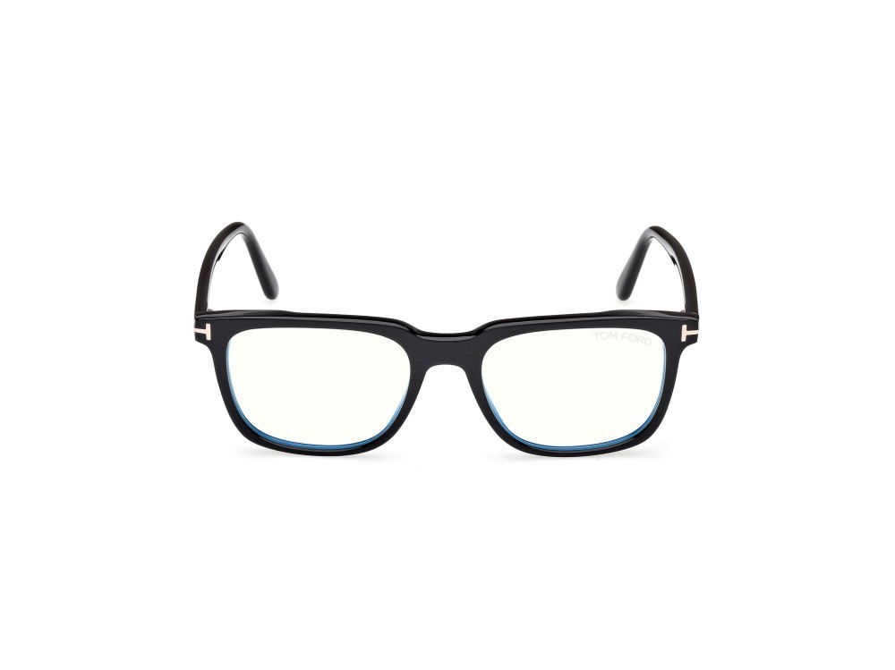 Occhiali da vista Tom Ford FT6080-B (001) colore nero lucido forma quadrato 