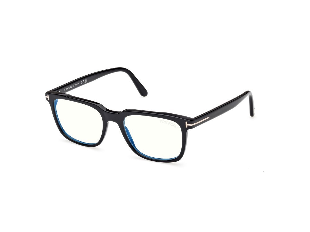 Occhiali da vista Tom Ford FT6080-B (001) colore nero lucido forma quadrato 