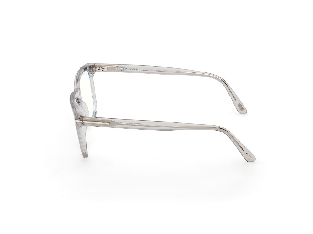 Occhiali da vista Tom Ford FT6080-B (020) colore grigio lucido forma quadrato 