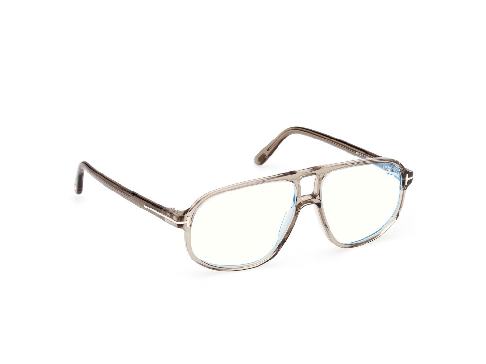 Eyeglasses Tom Ford FT6082-B (051) color mastice  shape navigator 