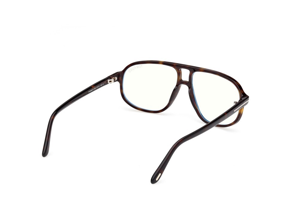 Eyeglasses Tom Ford FT6082-B (052) color avana scura  shape navigator 