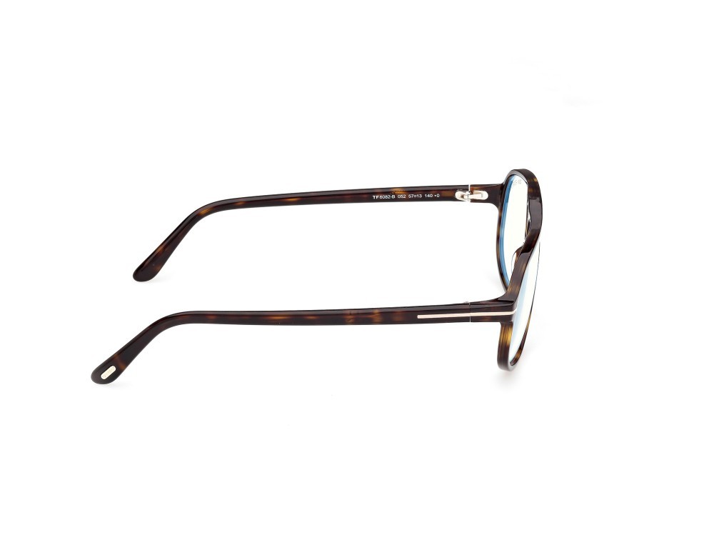 Eyeglasses Tom Ford FT6082-B (052) color avana scura  shape navigator 