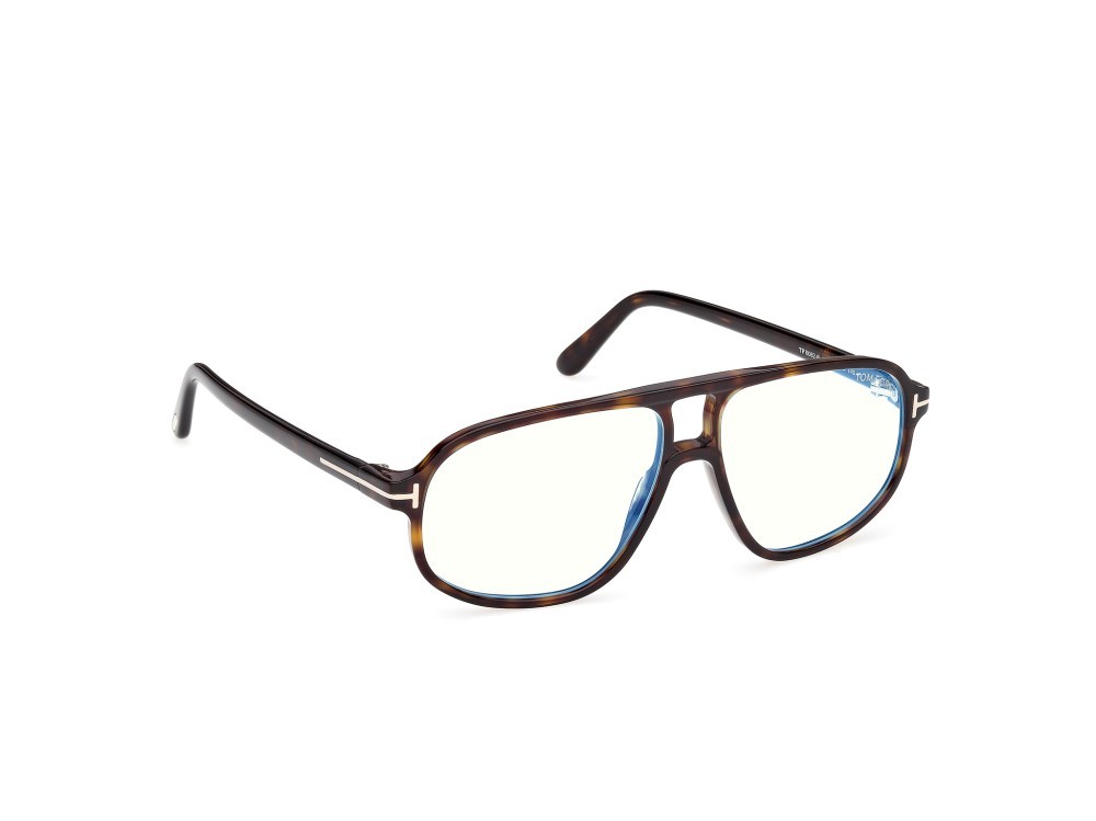 Eyeglasses Tom Ford FT6082-B (052) color avana scura  shape navigator 