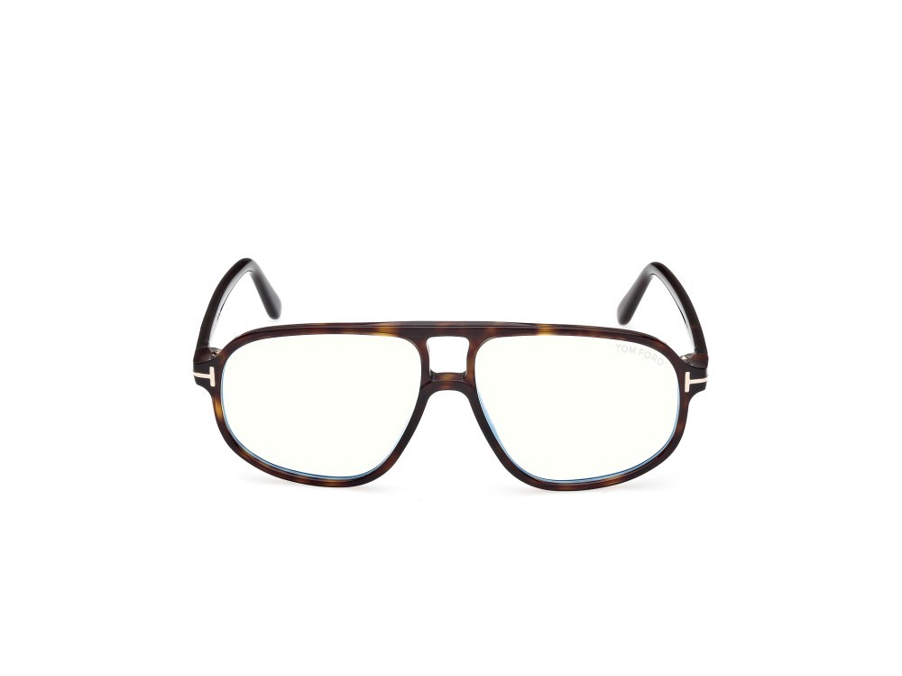 Eyeglasses Tom Ford FT6082-B (052) color avana scura  shape navigator 