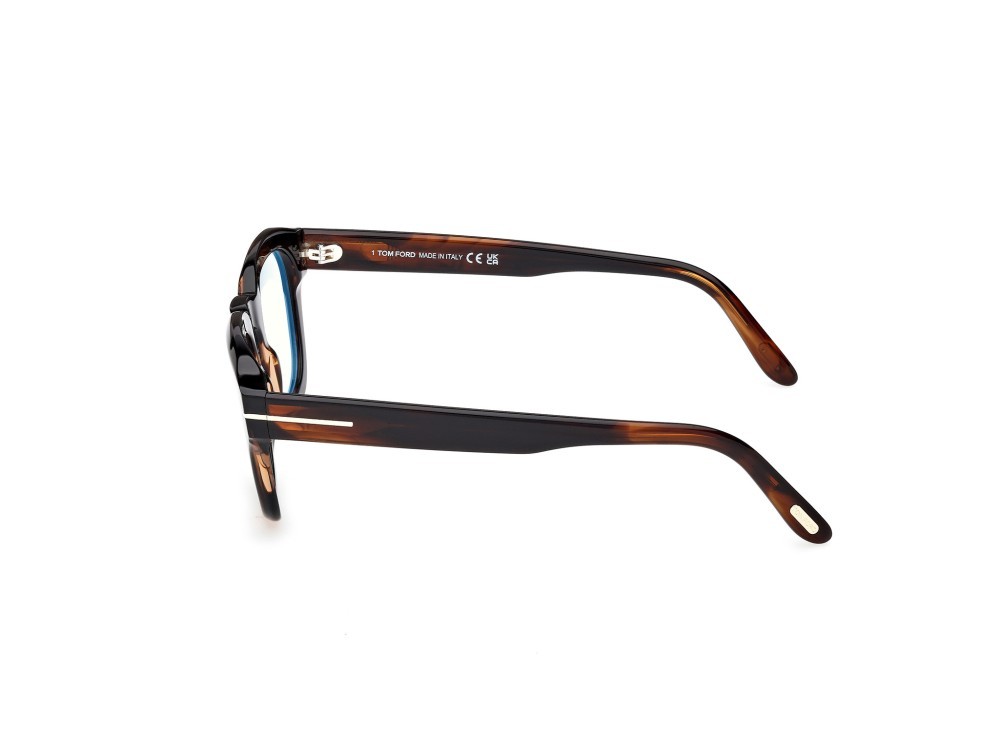Occhiali da vista Tom Ford FT6083-B (056) colore avana colorata forma quadrato 