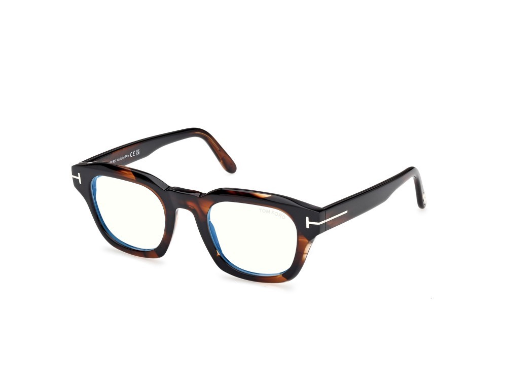 Occhiali da vista Tom Ford FT6083-B (056) colore avana colorata forma quadrato 