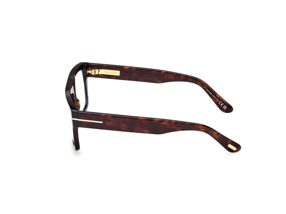 Occhiali da vista Tom Ford FT6084-B (052) colore avana scura forma rettangolare 