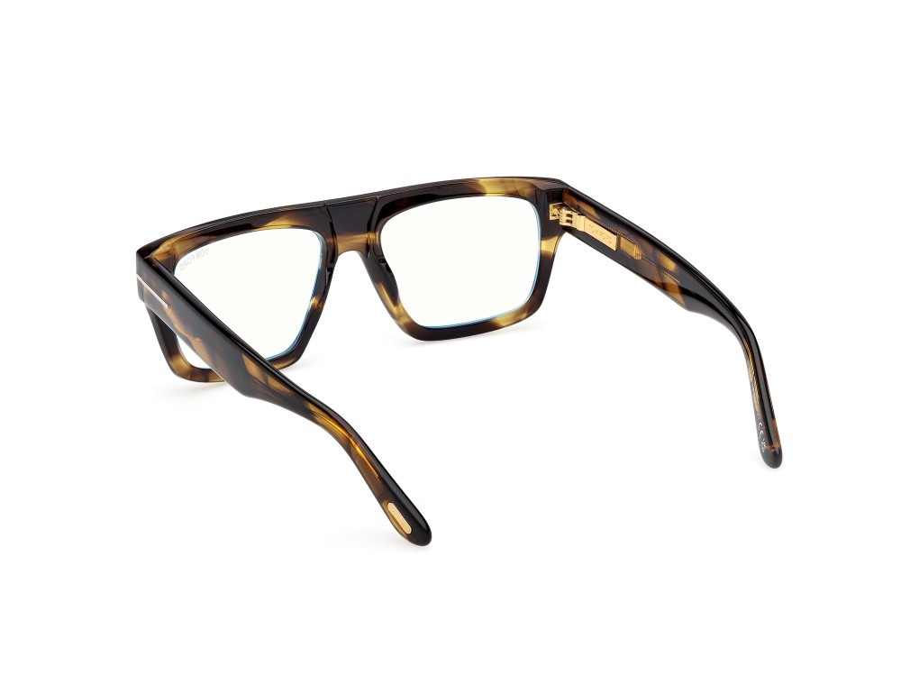 Occhiali da vista Tom Ford FT6084-B (056) colore avana colorata forma rettangolare 