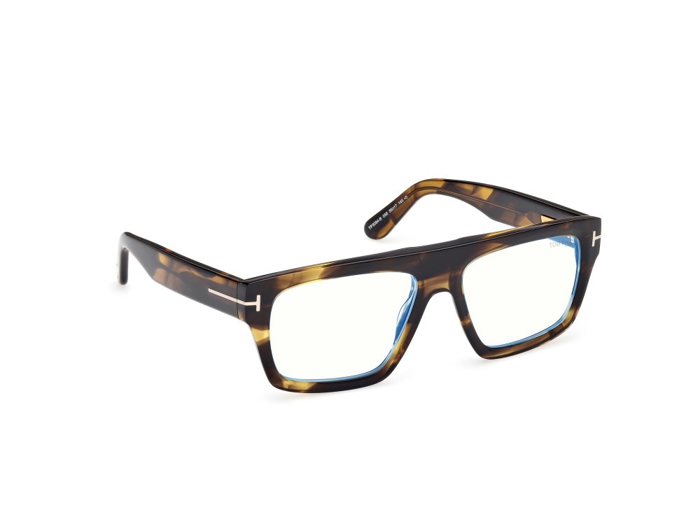 Occhiali da vista Tom Ford FT6084-B (056) colore avana colorata forma rettangolare 