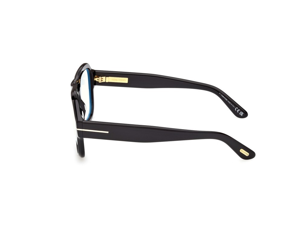 Occhiali da vista Tom Ford FT6085-B (001) colore nero lucido forma navigator 